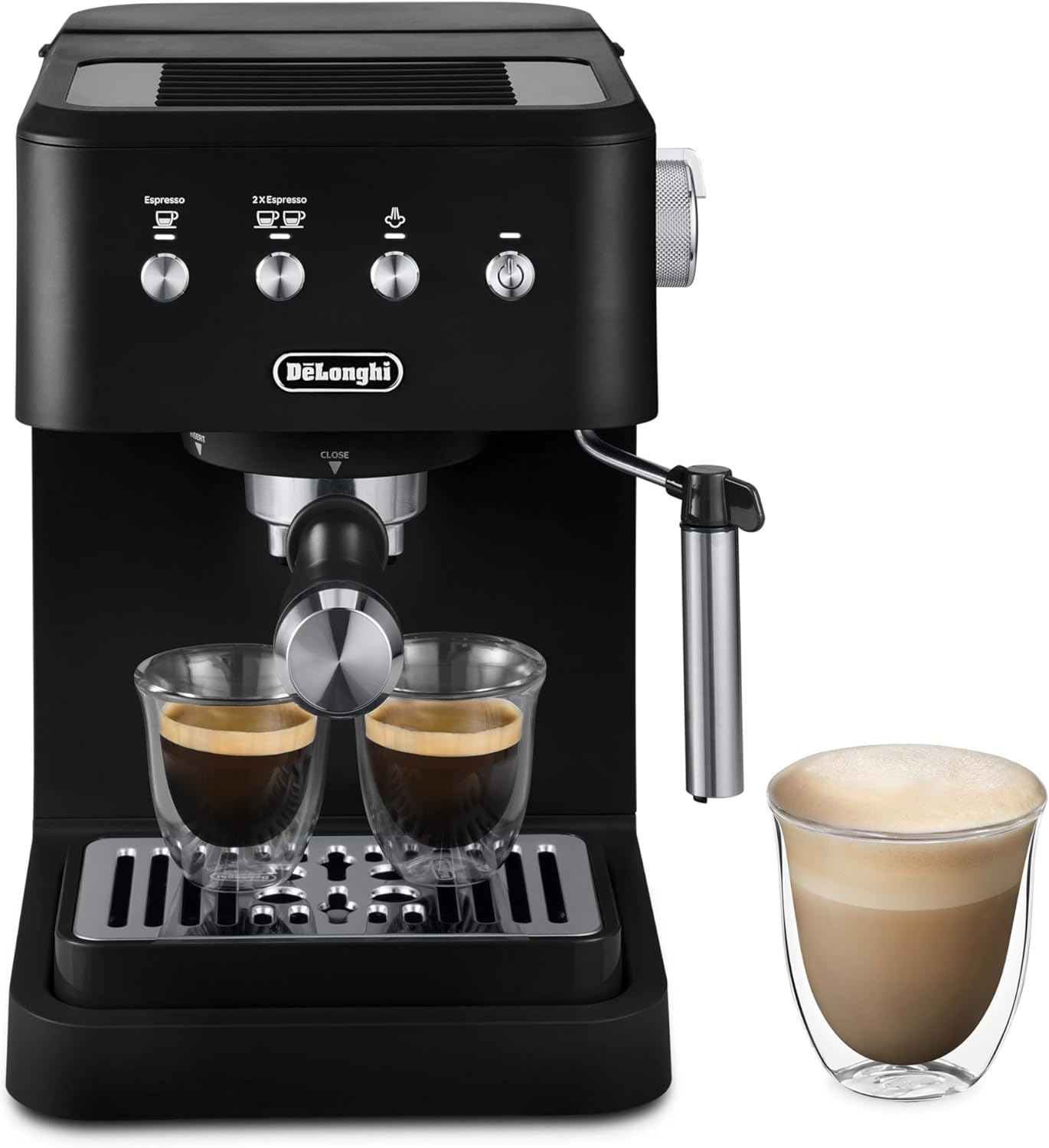 De’Longhi Classic Matte Black Espresso Machine